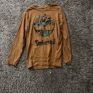 Timberland Tan Graphic Tee